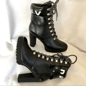 DKNY combat boots